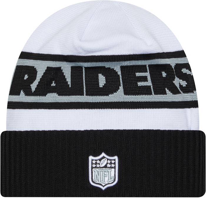New Era Oakland Raiders Sport Knit Hat - Black