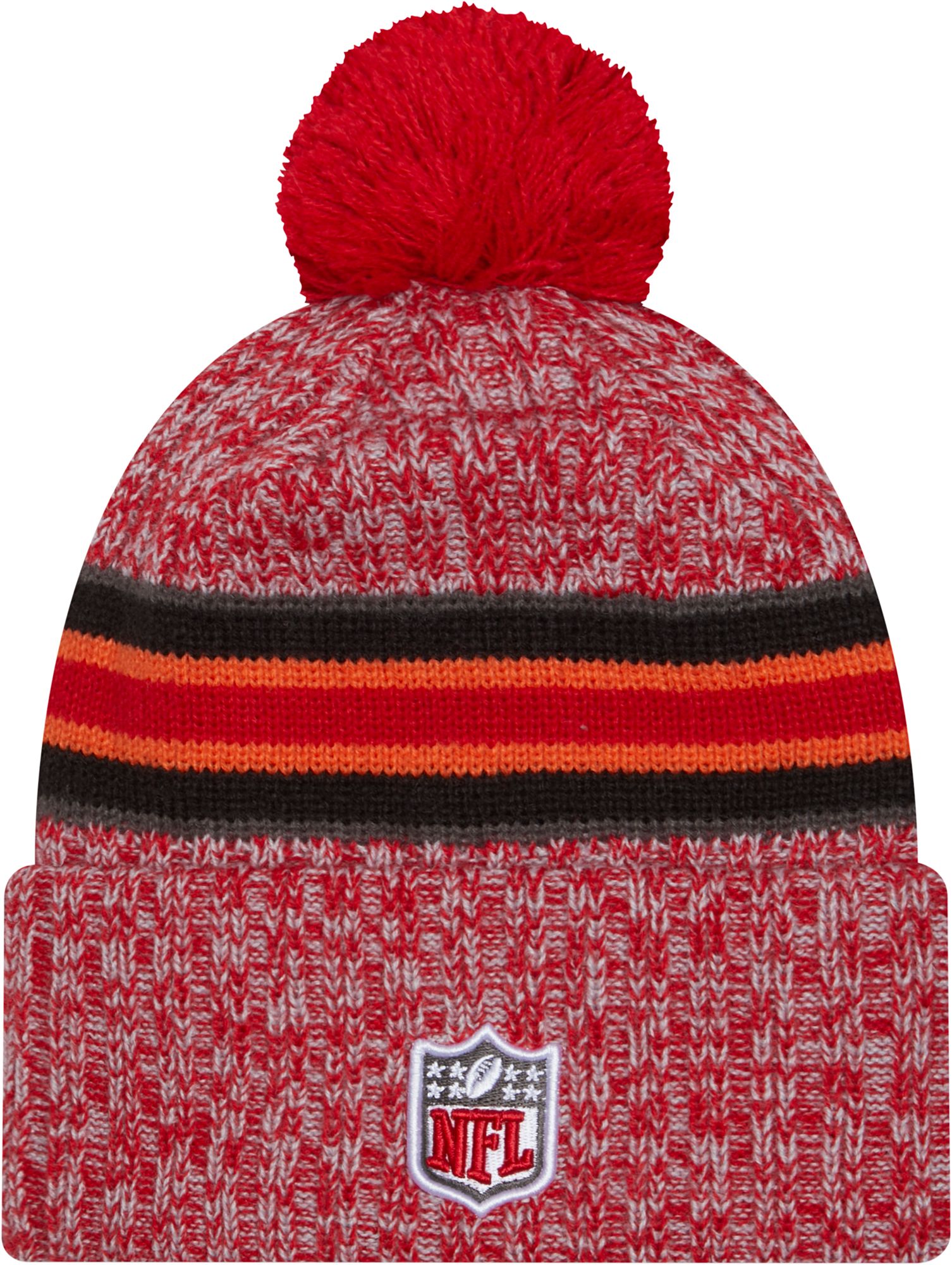 New Era Men's Tampa Bay Buccaneers 2023 Sideline Red Sport Knit Beanie