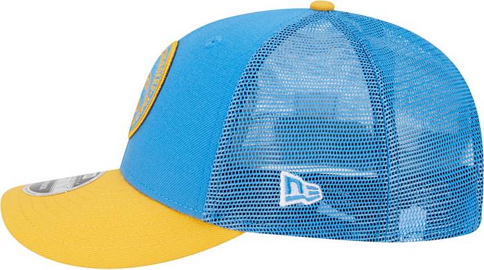 Men's New Era Gold/Powder Blue Los Angeles Chargers 2023 Sideline