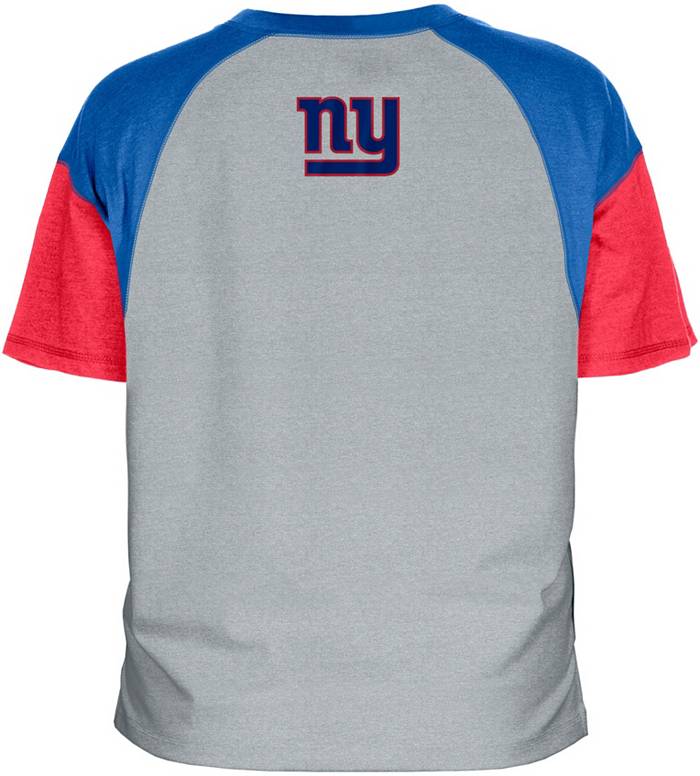 New Era Women's New Era Blue York Mets Team Stripe T-Shirt