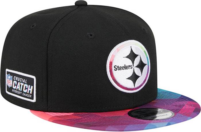 New Era Men's Pittsburgh Steelers 2023 Crucial Catch Black 9Fifty  Adjustable Hat