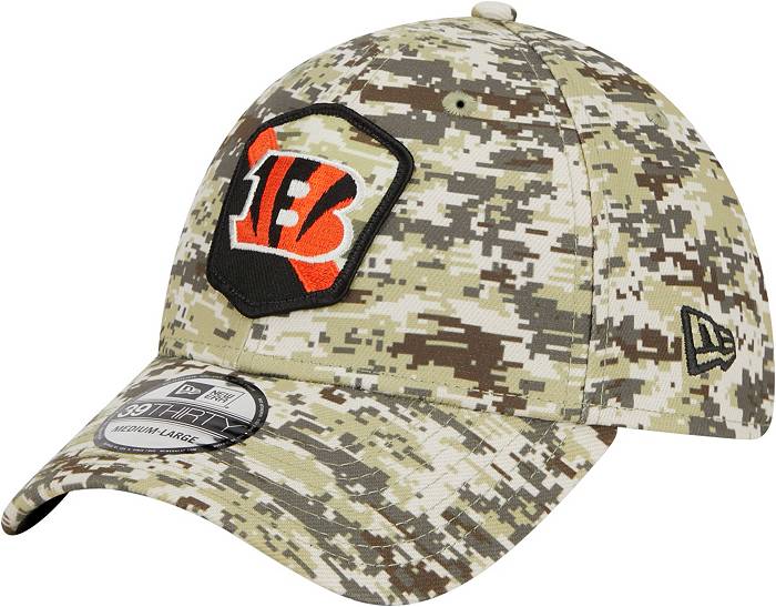 Men's New Era Camo Houston Texans 2023 Salute to Service 39THIRTY Flex Hat Size: Small/Medium