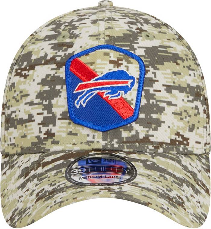 New Era Men's Buffalo Bills 2023 Salute to Service 39Thirty Camo Stretch  Fit Hat
