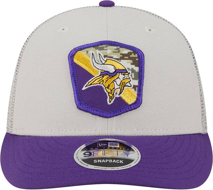 Minnesota Vikings 2022 Salute to Service 9FIFTY Snapback Hat
