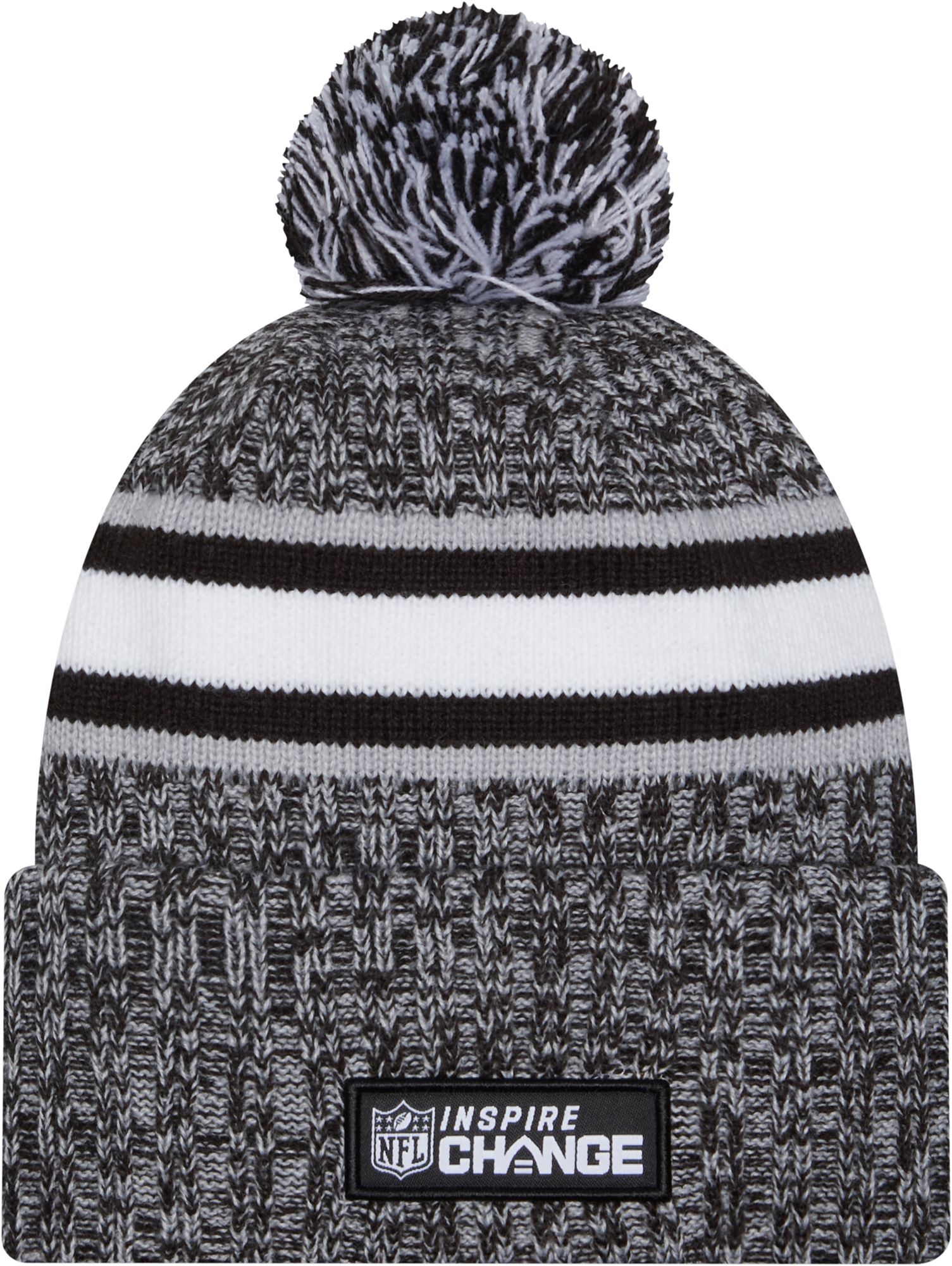 New Era Men's Tennessee Titans 2023 Inspire Change White Knit Beanie