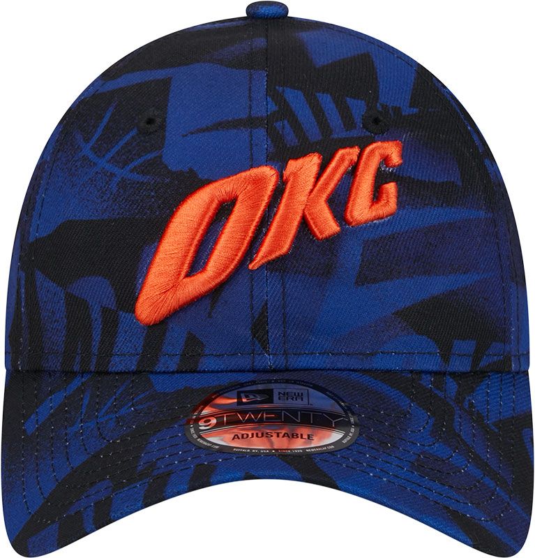 New Era Adult 2023-24 City Edition Oklahoma City Thunder 9Twenty Adjustable Hat