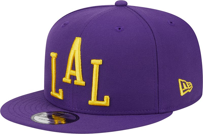 New Era Adult 2023-24 City Edition Los Angeles Lakers Alternate 9Fifty Hat