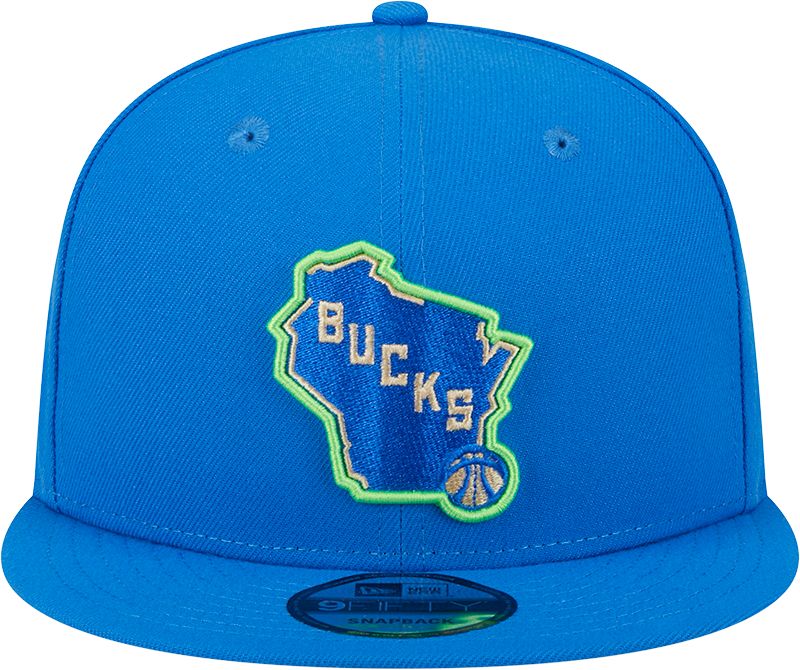 New Era Adult 2023-24 City Edition Milwaukee Bucks Alternate 9Fifty Hat