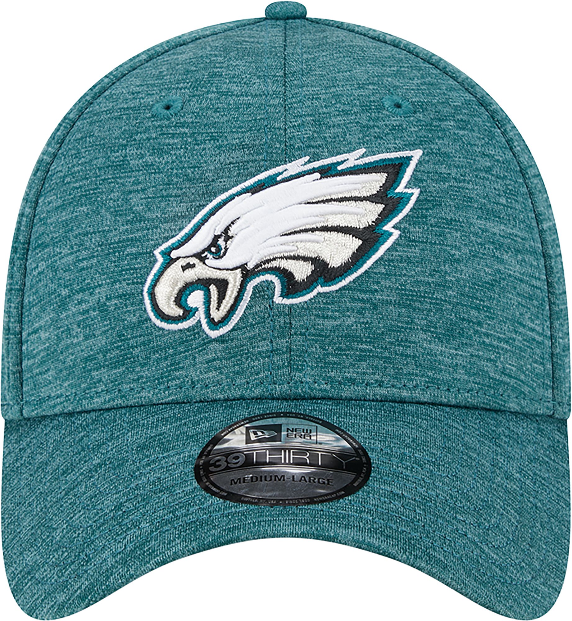 New Era Men's Philadelphia Eagles Logo Green 39Thirty Stretch Fit Hat