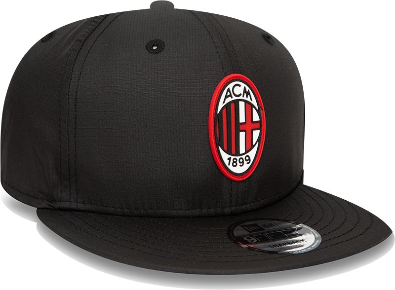 New Era Adult AC Milan 2024 Ripstop 9Fifty Black Adjustable Hat