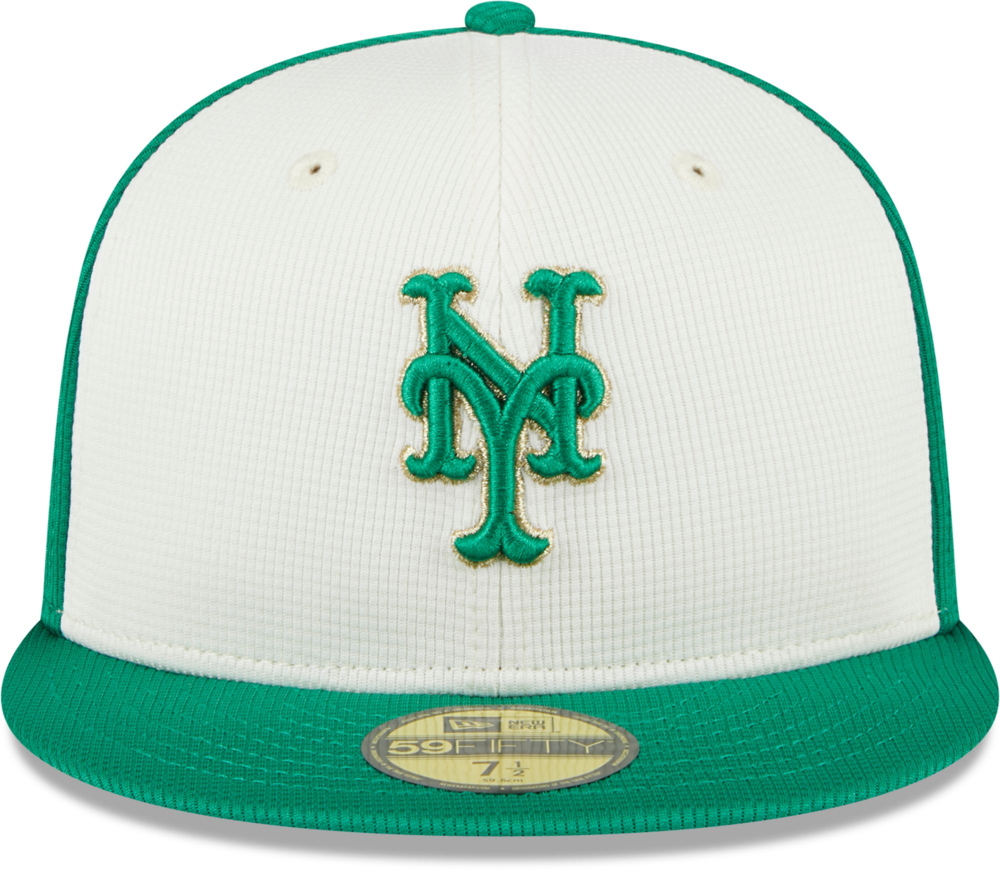 New Era Adult St. Patrick's Day '24 York Mets Green 59Fifty Fitted Hat