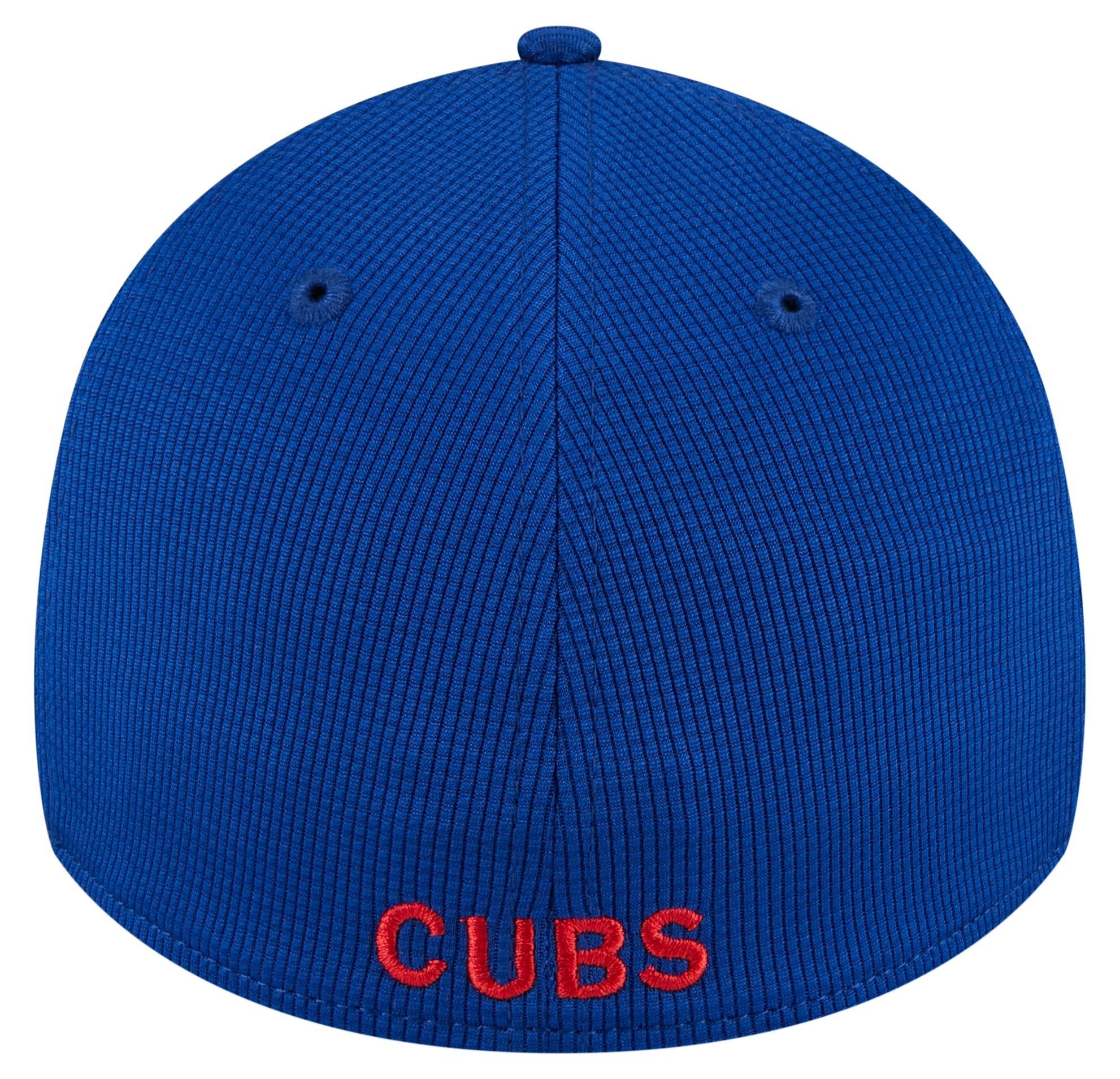New Era Adult Chicago Cubs Batting Practice Blue 39Thirty Stretch Fit Hat product image