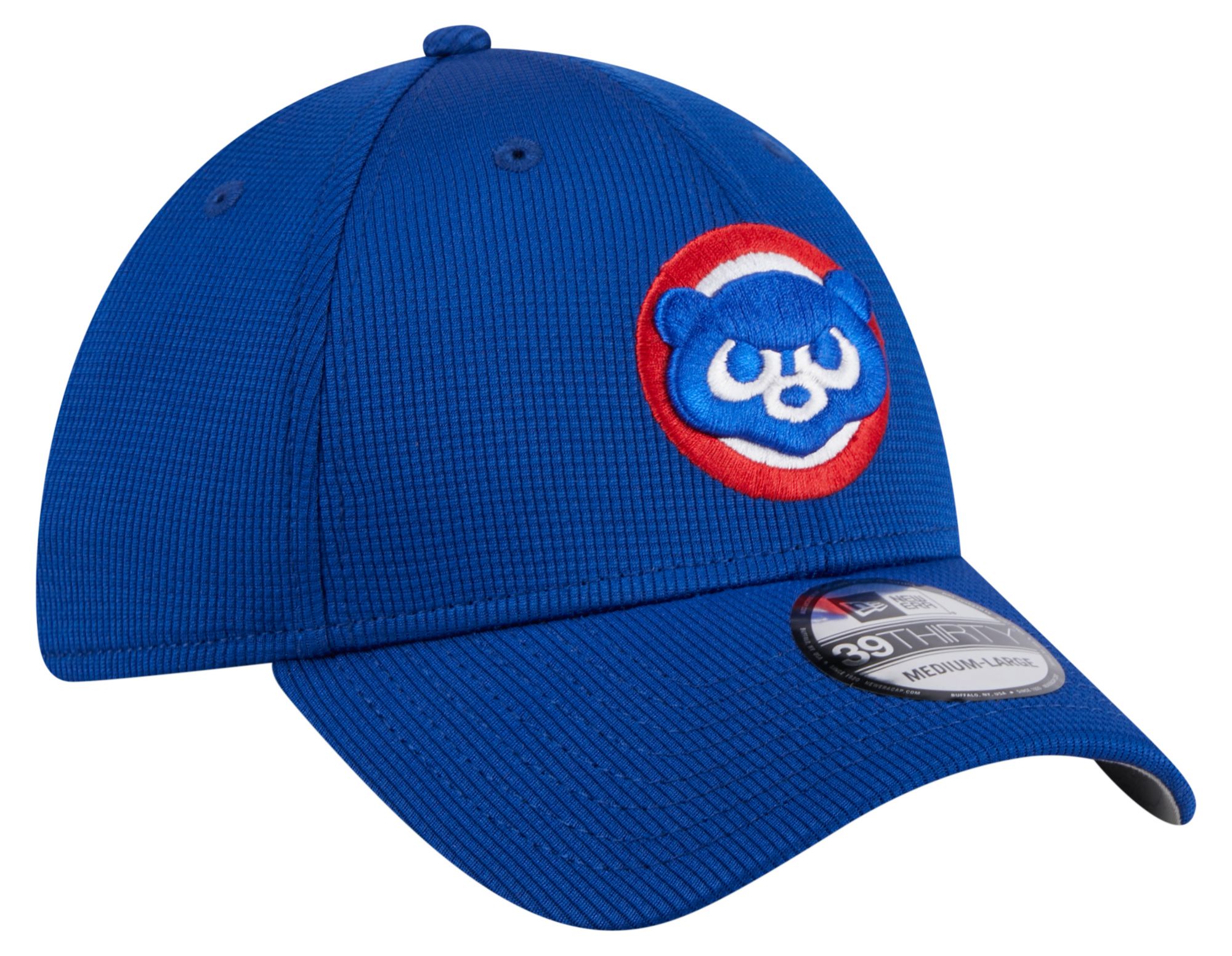 New Era Adult Chicago Cubs Batting Practice Blue 39Thirty Stretch Fit Hat product image