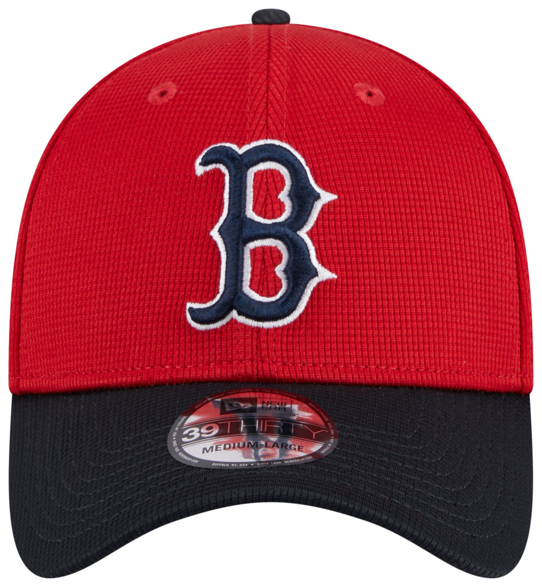 New Era Adult Boston Red Sox Batting Practice 39Thirty Adjustable Hat product image
