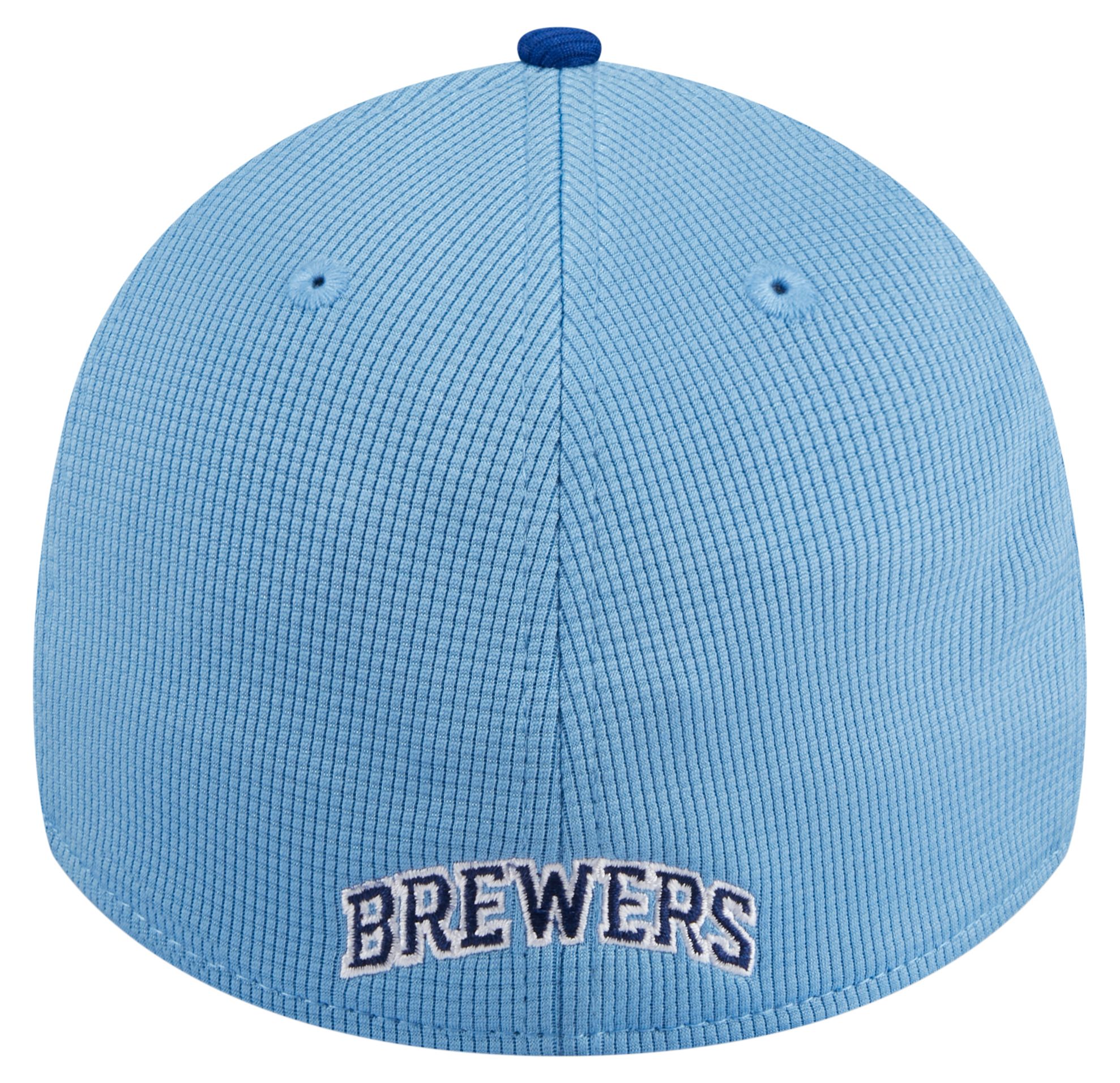 New Era Adult Milwaukee Brewers Batting Practice 39Thirty Stretch Fit Hat product image