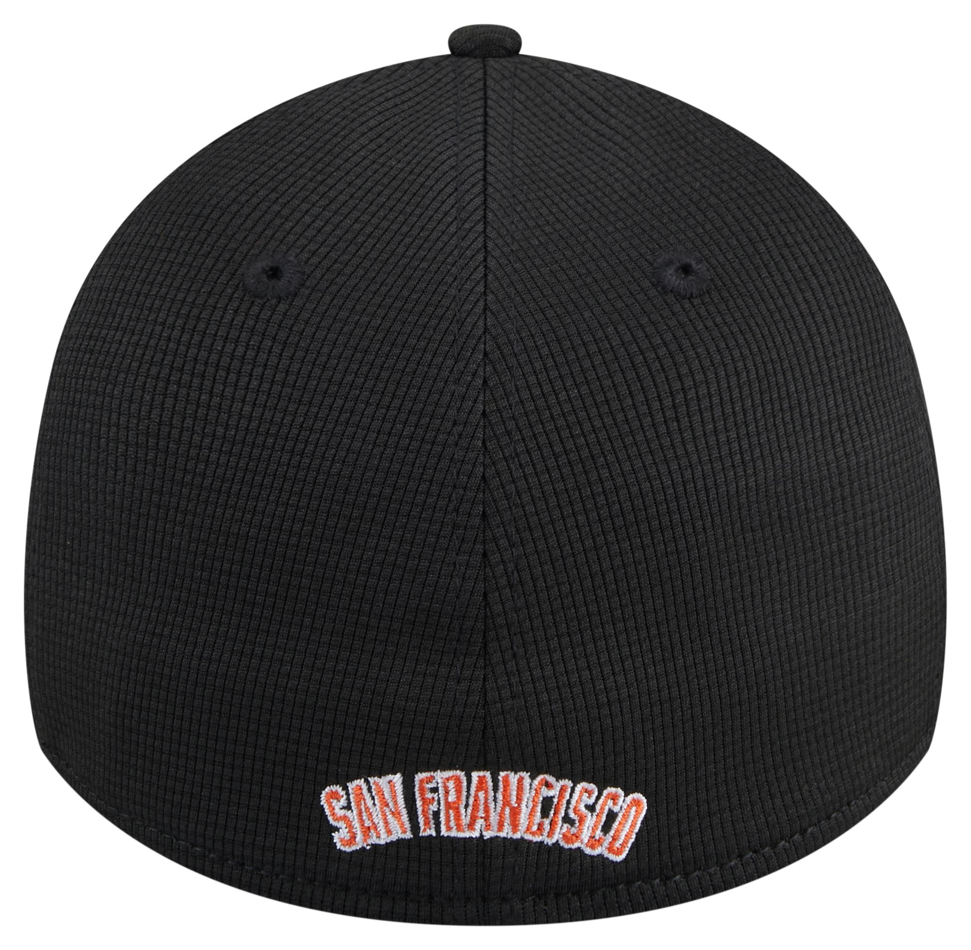 New Era Adult San Francisco Giants Batting Practice Black 39Thirty Stretch Fit Hat product image