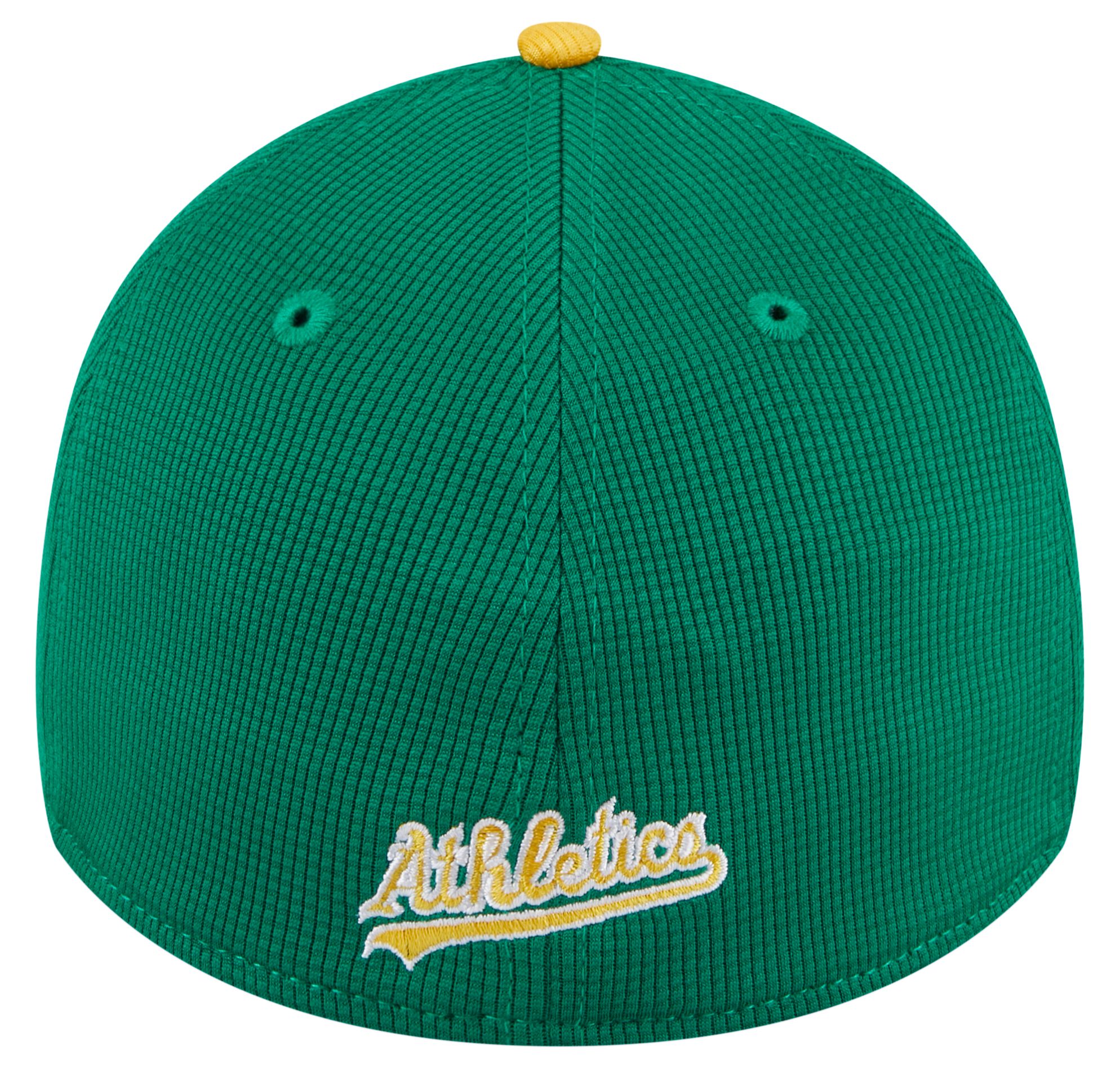 New Era Adult Athletics Batting Practice Dark Green 39Thirty Stretch Fit Hat product image