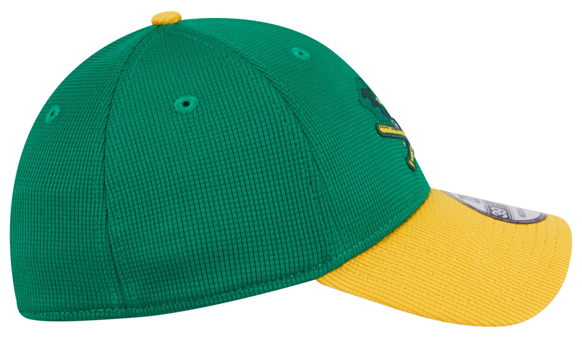 New Era Adult Athletics Batting Practice Dark Green 39Thirty Stretch Fit Hat product image