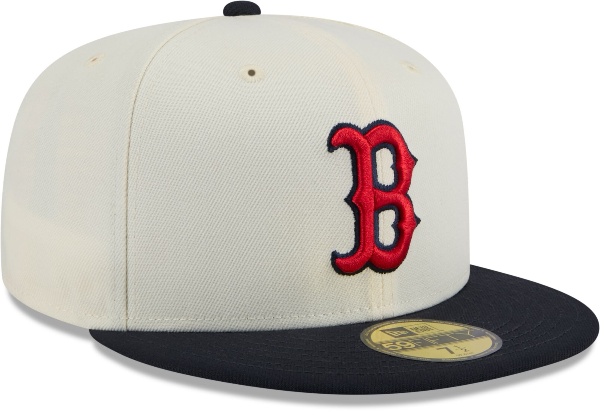 New Era Adult Boston Red Sox Navy Evergreen 59Fifty Fitted Hat product image
