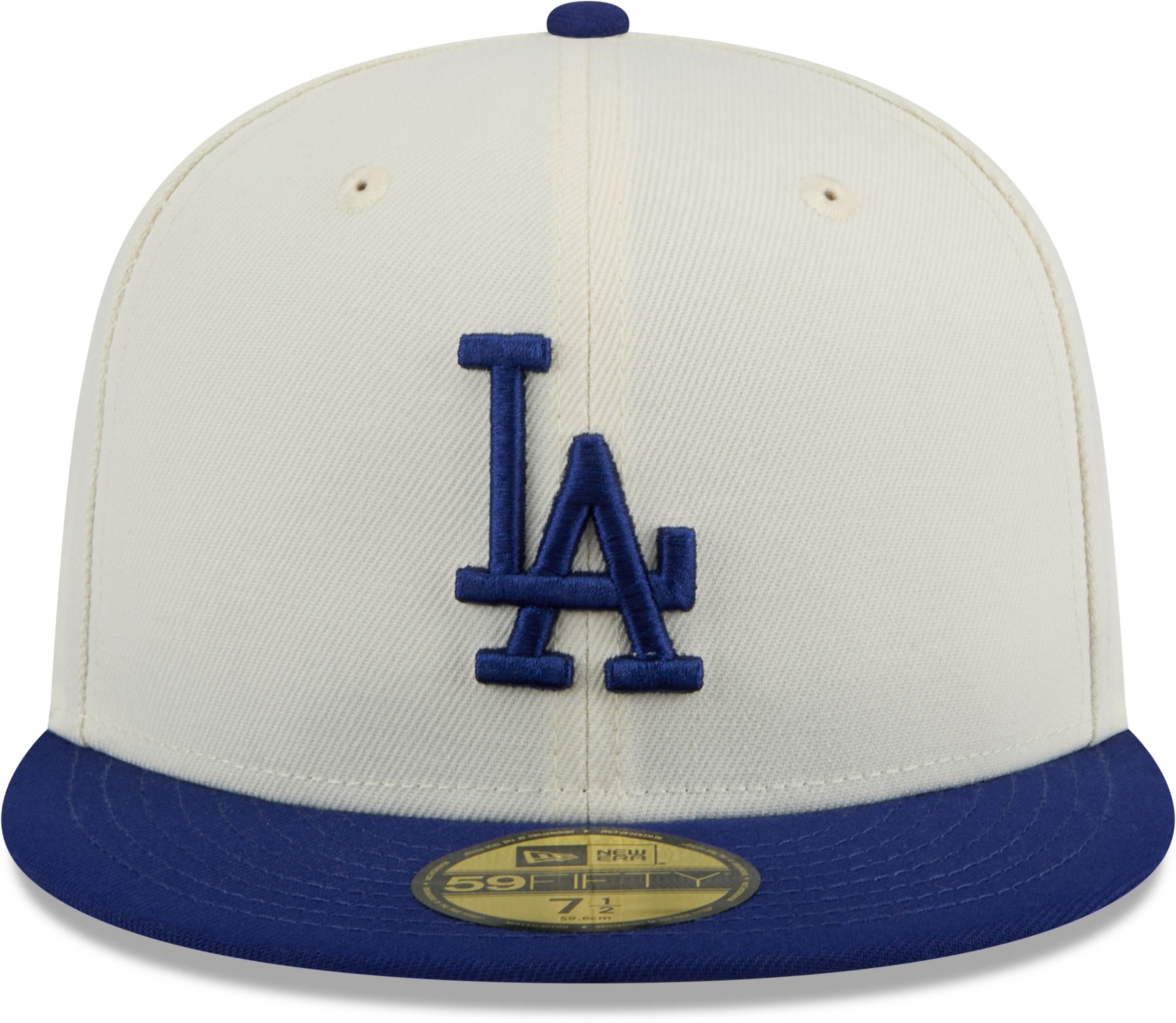 New Era Adult Los Angeles Dodgers Dodger Blue Evergreen 59Fifty Fitted Hat product image