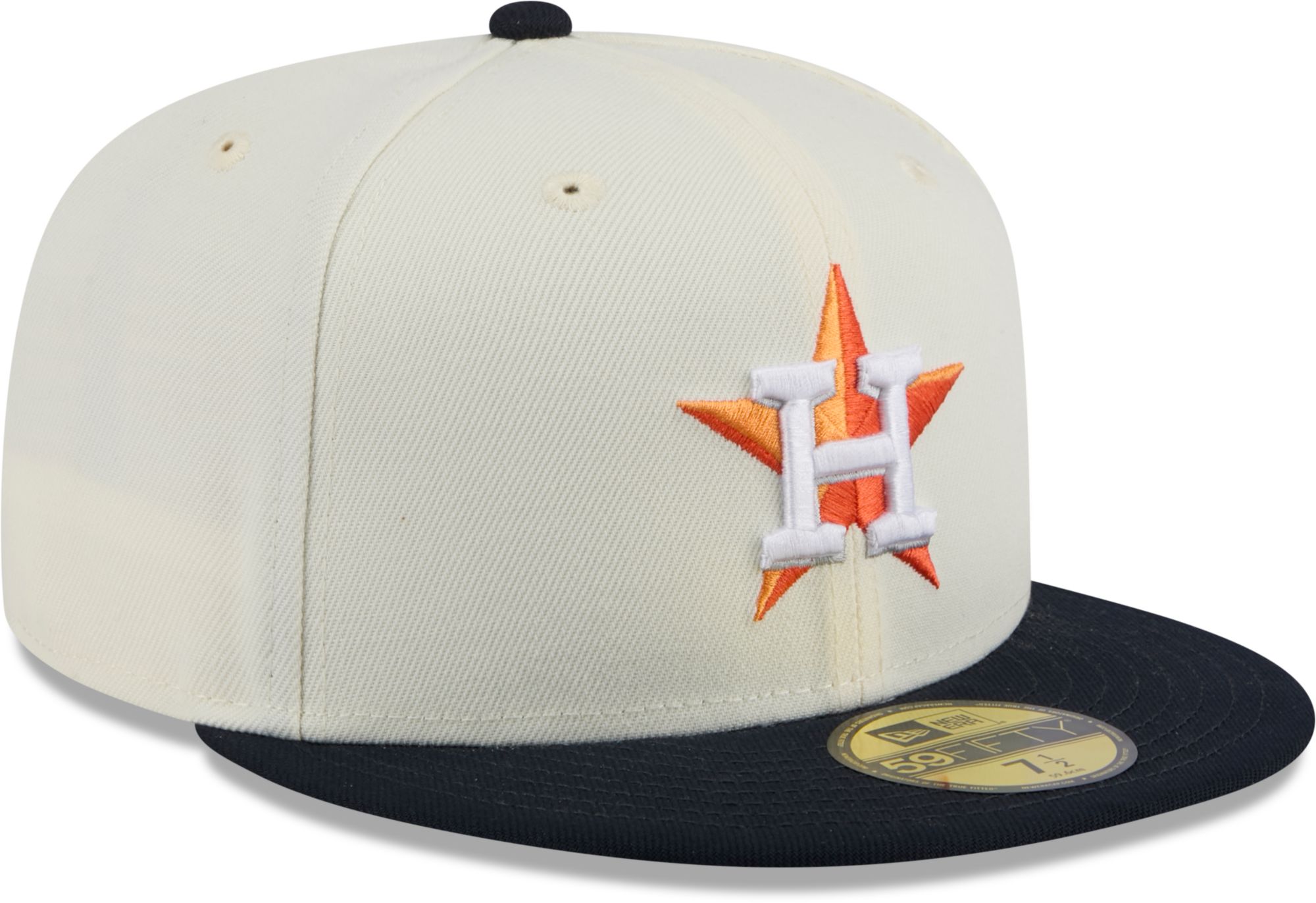 New Era Adult Houston Astros Navy Evergreen 59Fifty Fitted Hat product image