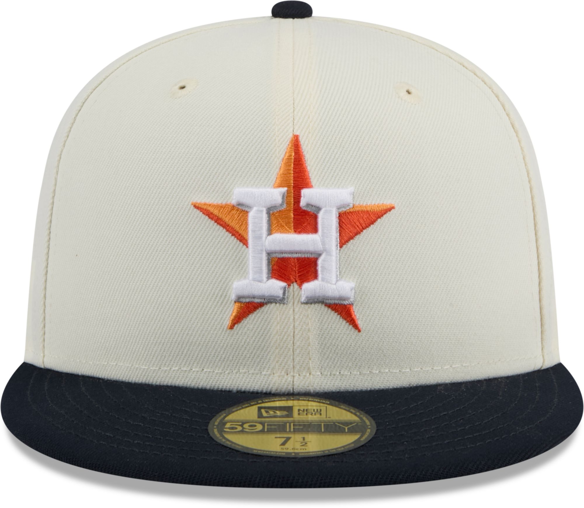 New Era Adult Houston Astros Navy Evergreen 59Fifty Fitted Hat product image