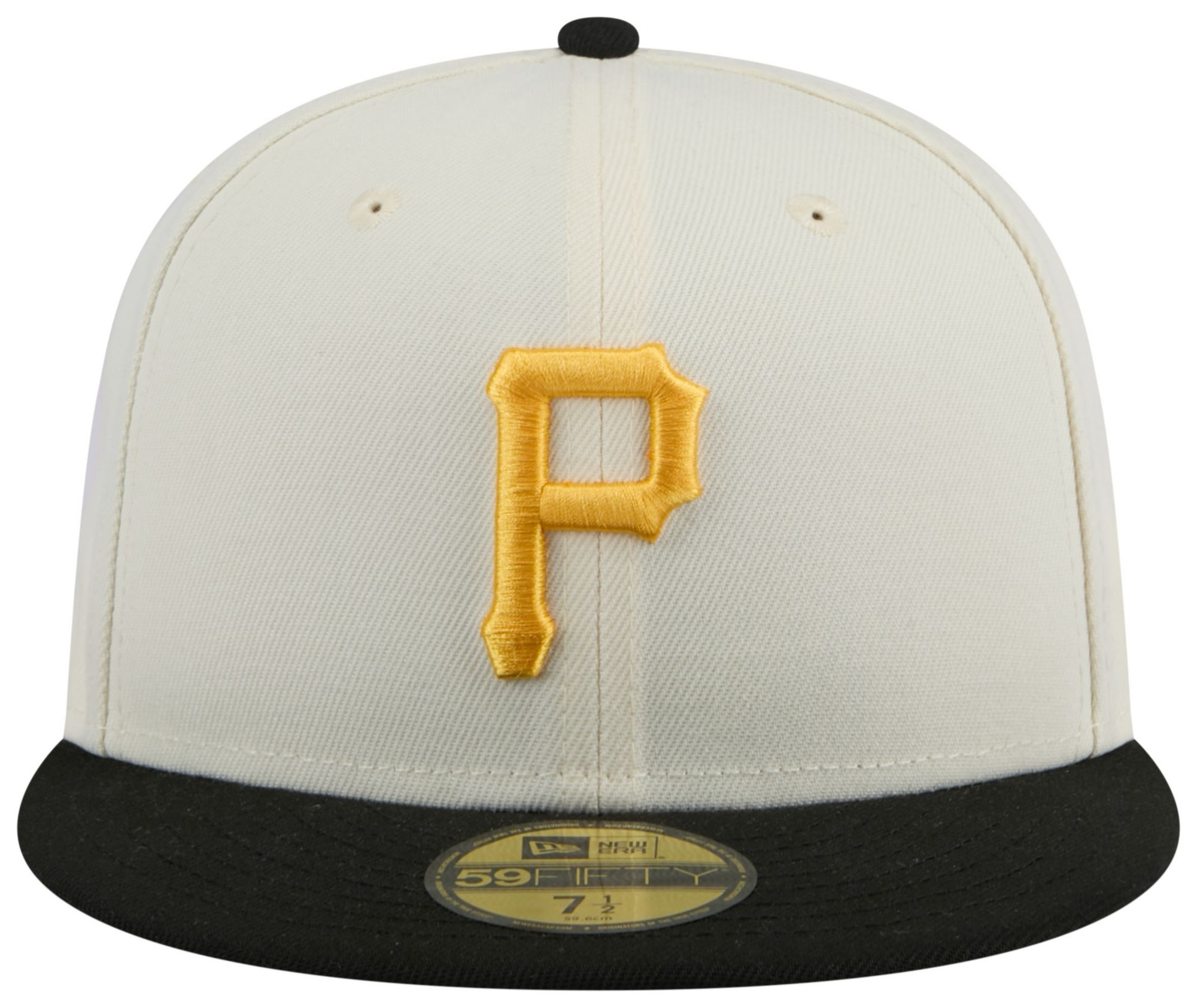 New Era Adult Pittsburgh Pirates Black Evergreen 59Fifty Fitted Hat product image