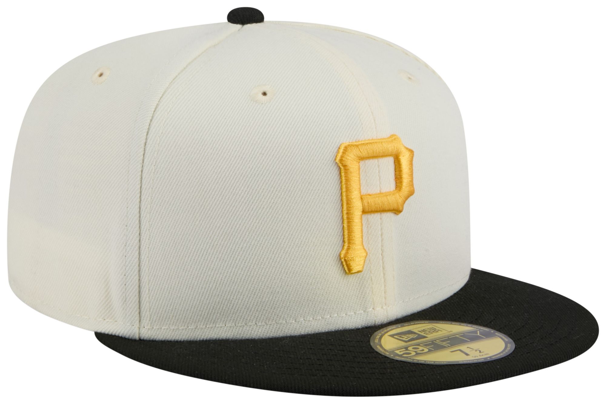 New Era Adult Pittsburgh Pirates Black Evergreen 59Fifty Fitted Hat product image