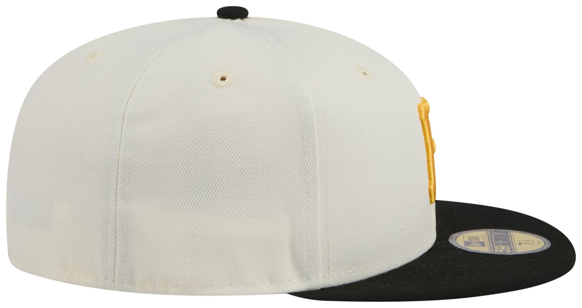 New Era Adult Pittsburgh Pirates Black Evergreen 59Fifty Fitted Hat product image