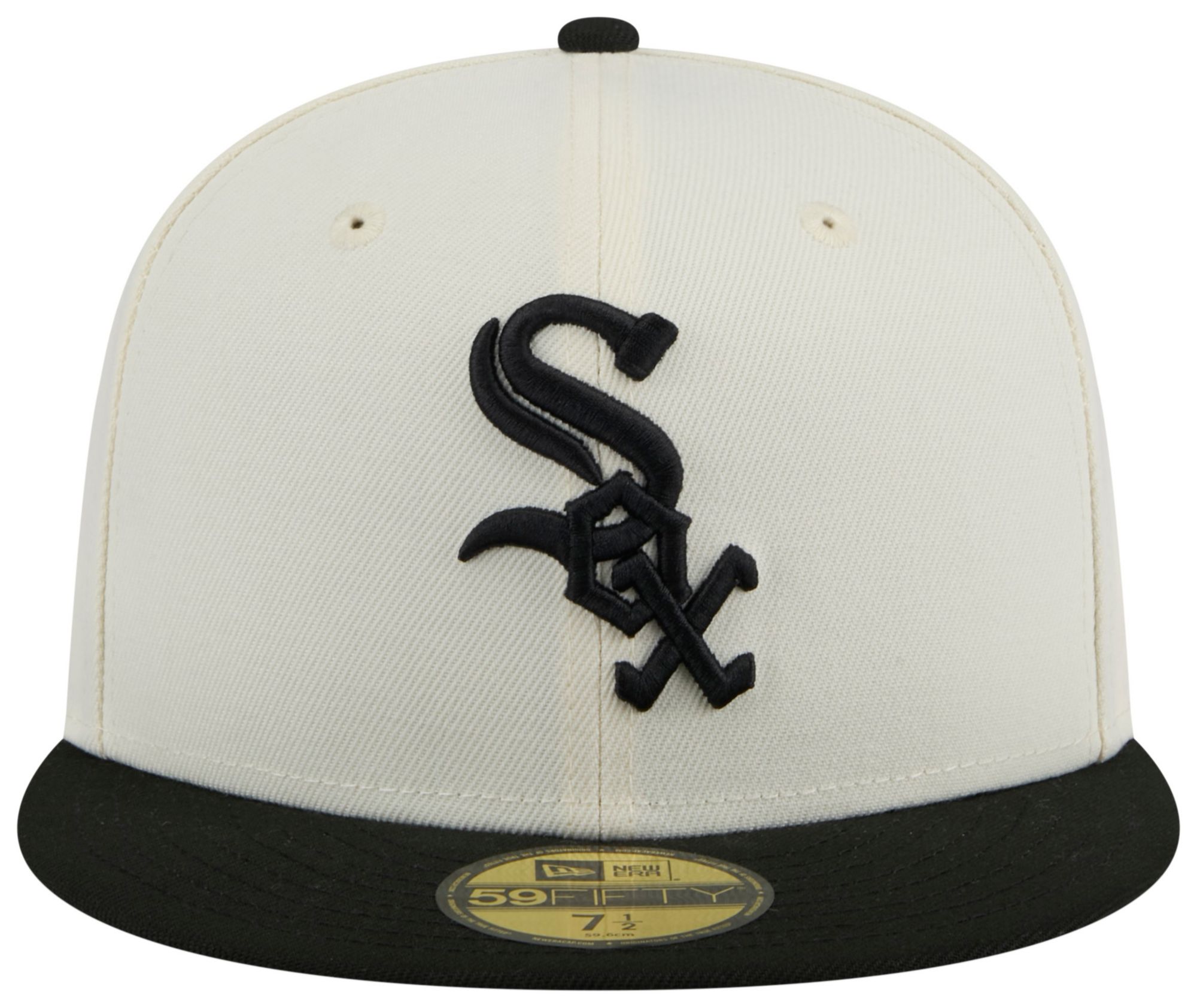 New Era Adult Chicago White Sox White 39Thirty Stretch Fit Hat product image