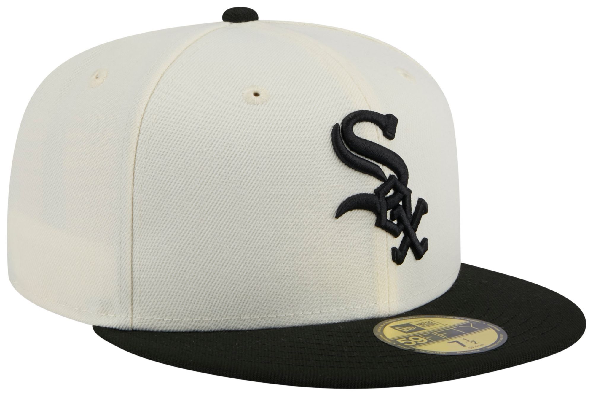 New Era Adult Chicago White Sox White 39Thirty Stretch Fit Hat product image