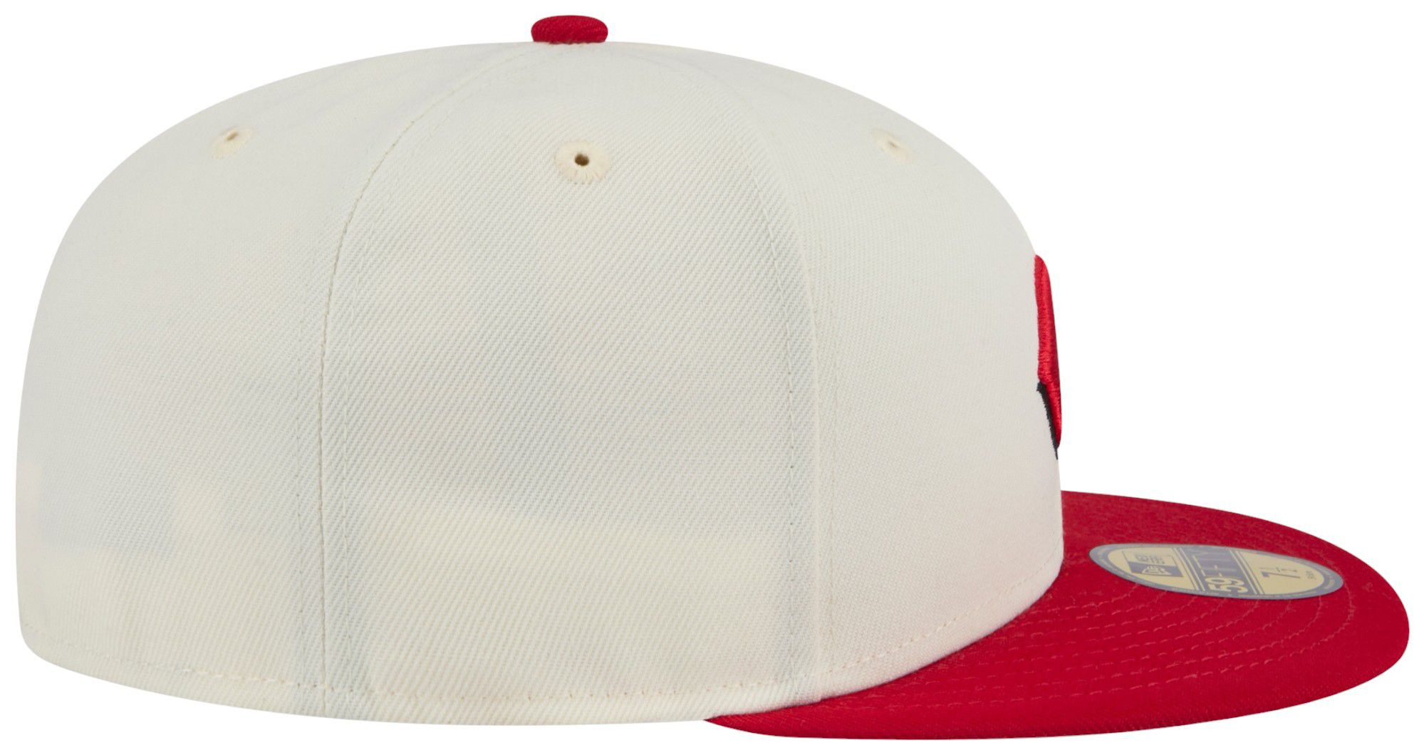 New Era Adult Cincinnati Reds Cream 59Fifty Fitted Hat product image