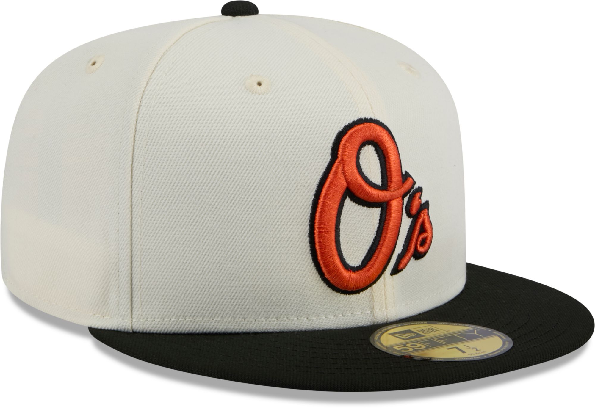 New Era Adult Baltimore Orioles Black Evergreen 59Fifty Fitted Hat product image