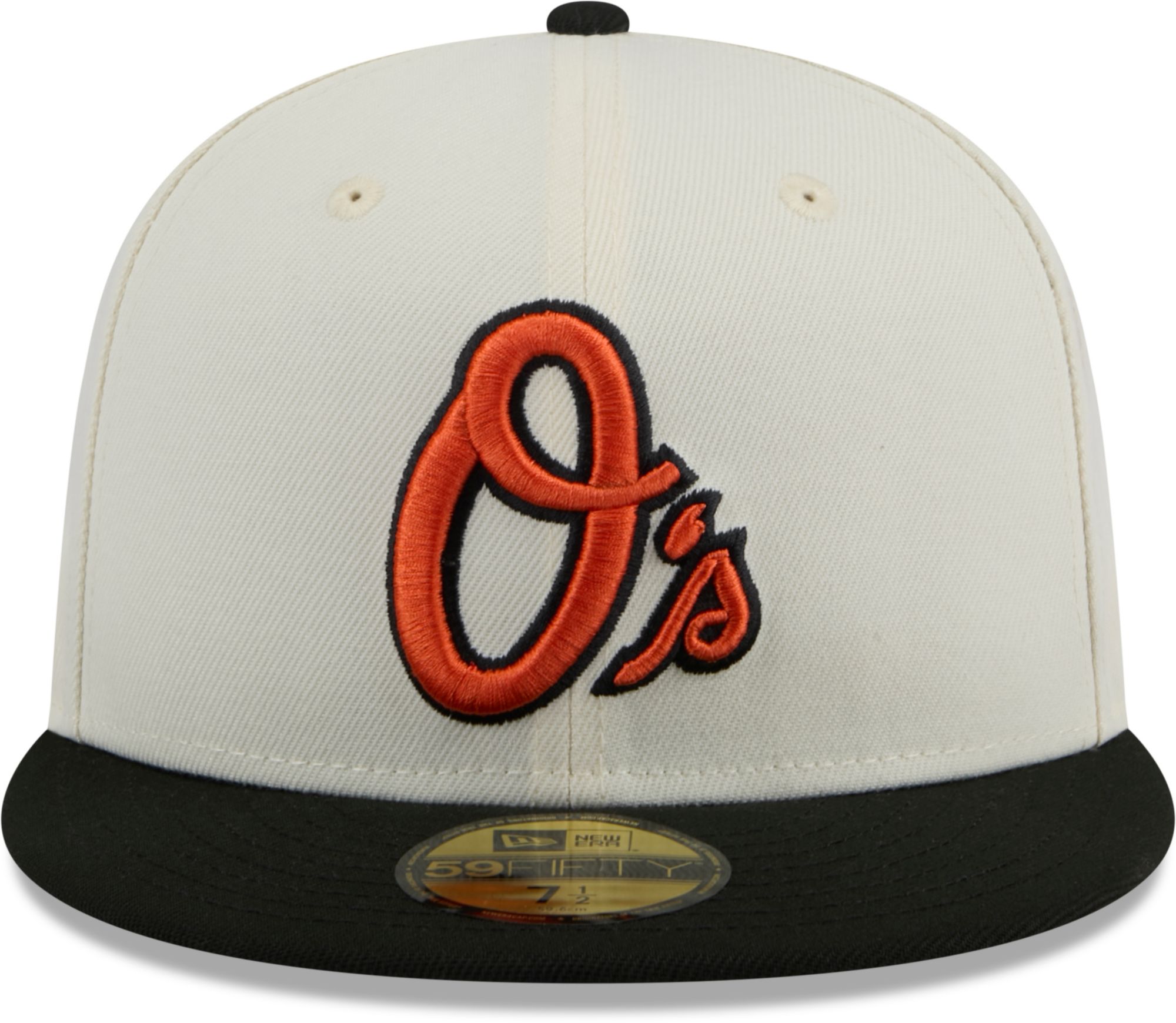 New Era Adult Baltimore Orioles Black Evergreen 59Fifty Fitted Hat product image