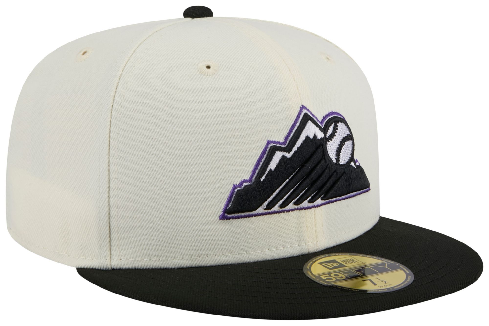 New Era Adult Colorado Rockies Purple Evergreen 59Fifty Fitted Hat product image