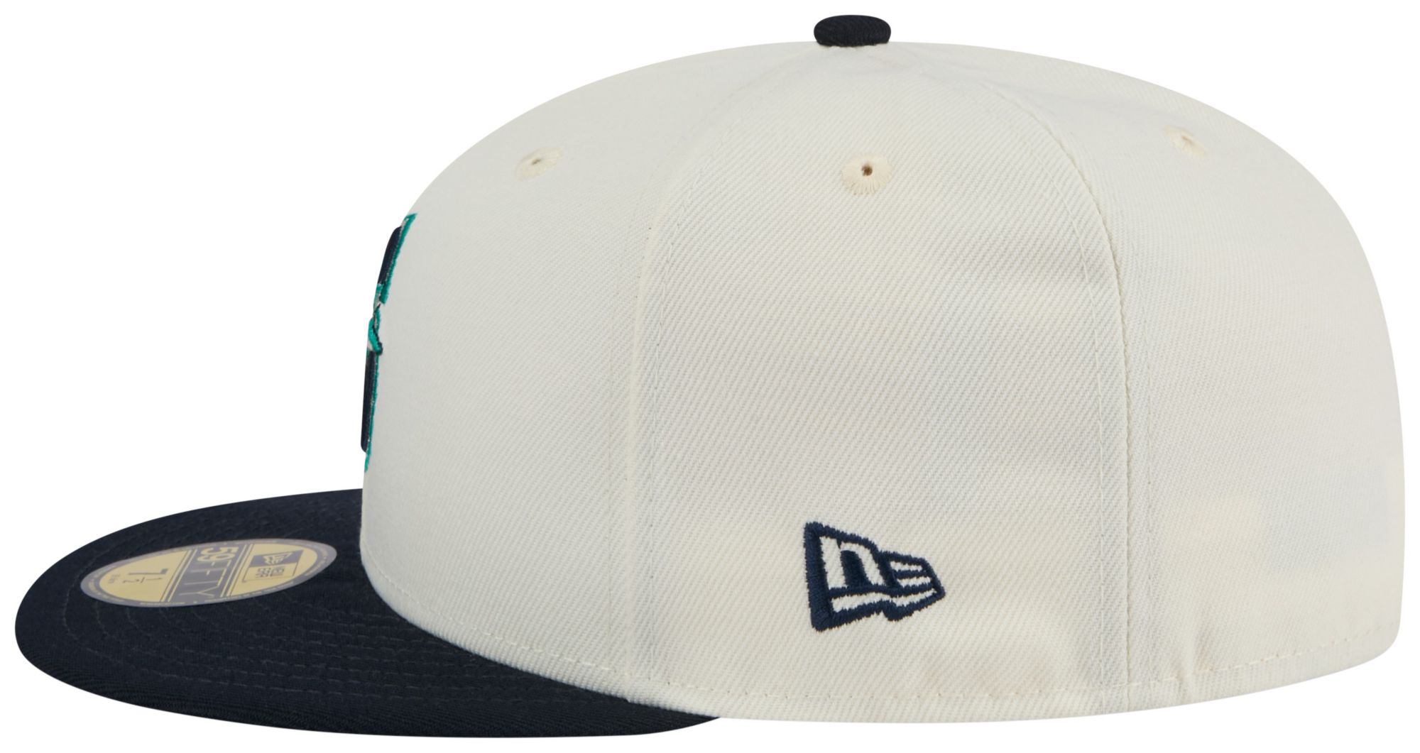 New Era Adult Seattle Mariners Blue Evergreen 59Fifty Fitted Hat product image