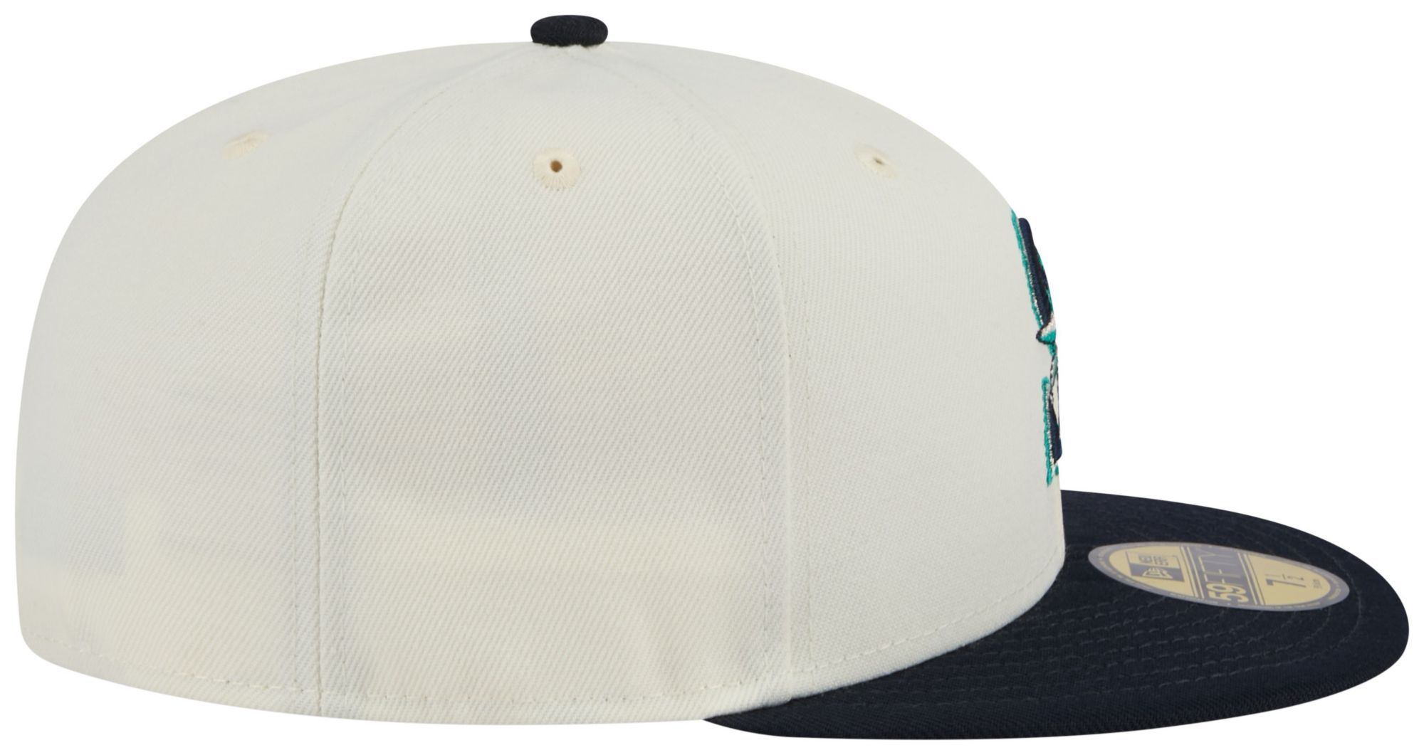 New Era Adult Seattle Mariners Blue Evergreen 59Fifty Fitted Hat product image