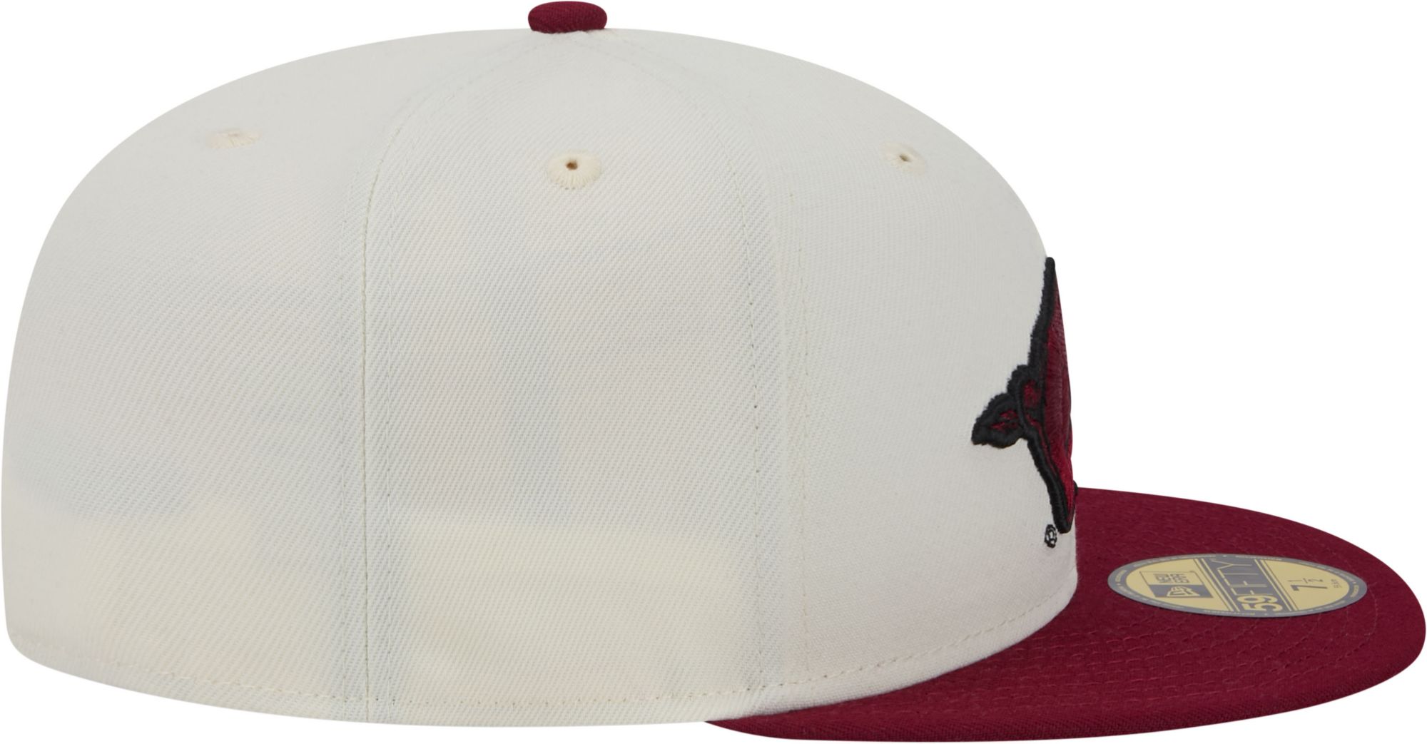 New Era Men's Arkansas Razorbacks White 59Fifty Fitted Hat product image