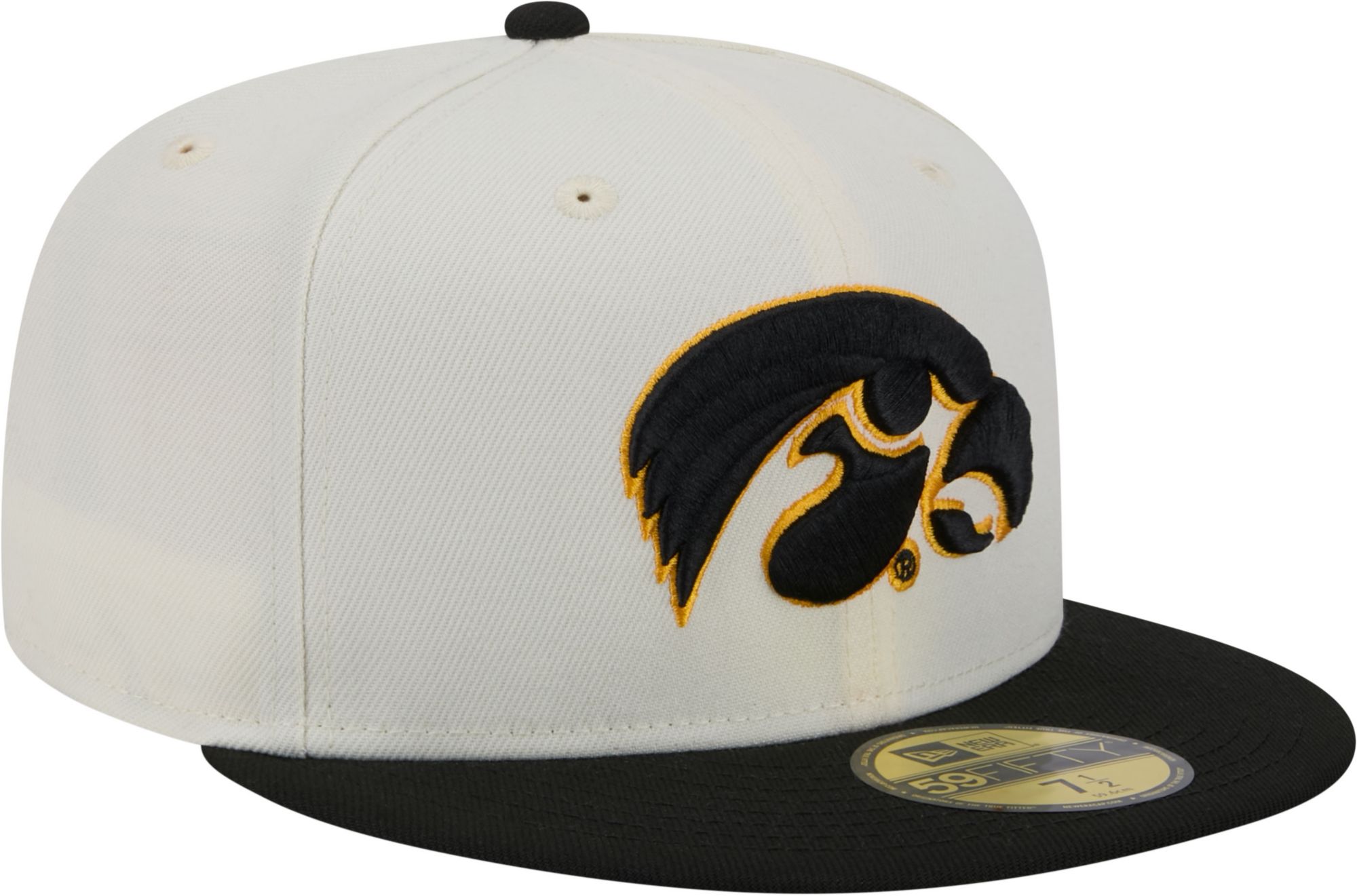 New Era Men's Iowa Hawkeyes 59Fifty Fitted Hat