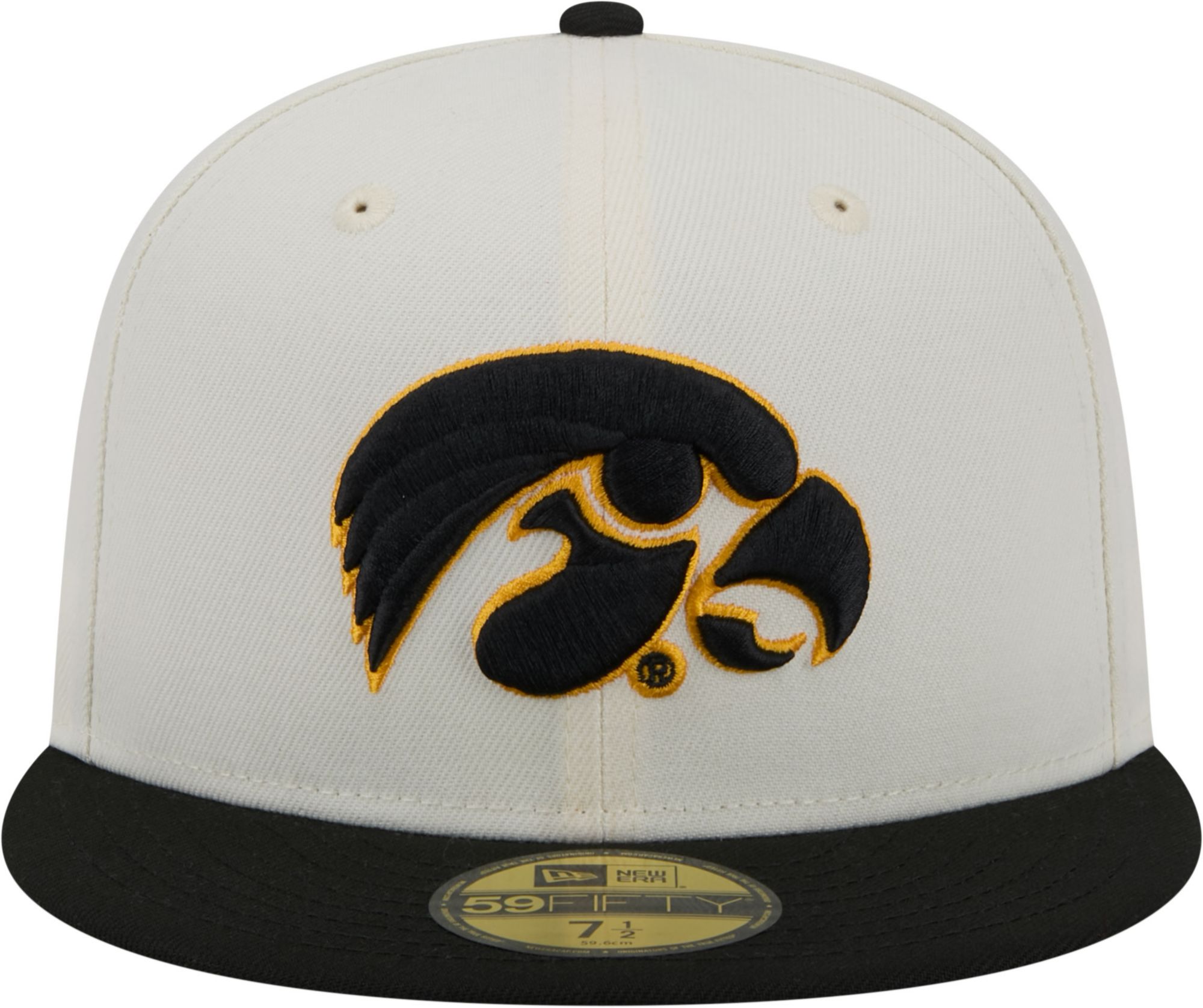 New Era Men's Iowa Hawkeyes 59Fifty Fitted Hat