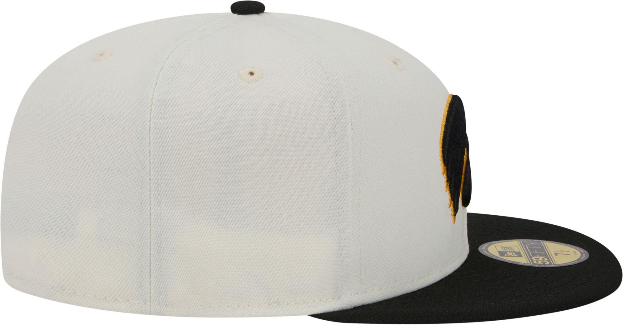 New Era Men's Iowa Hawkeyes White 59Fifty Fitted Hat product image