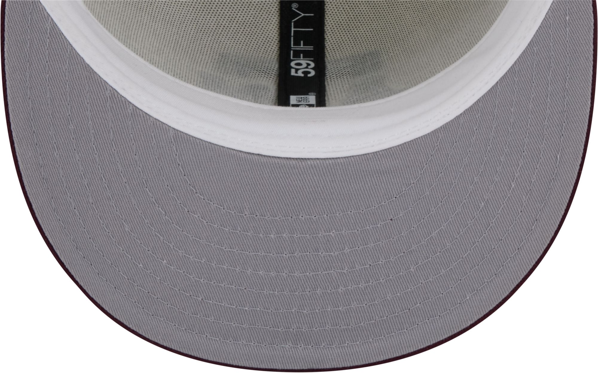 New Era Men's Texas A&M Aggies White 59Fifty Fitted Hat product image