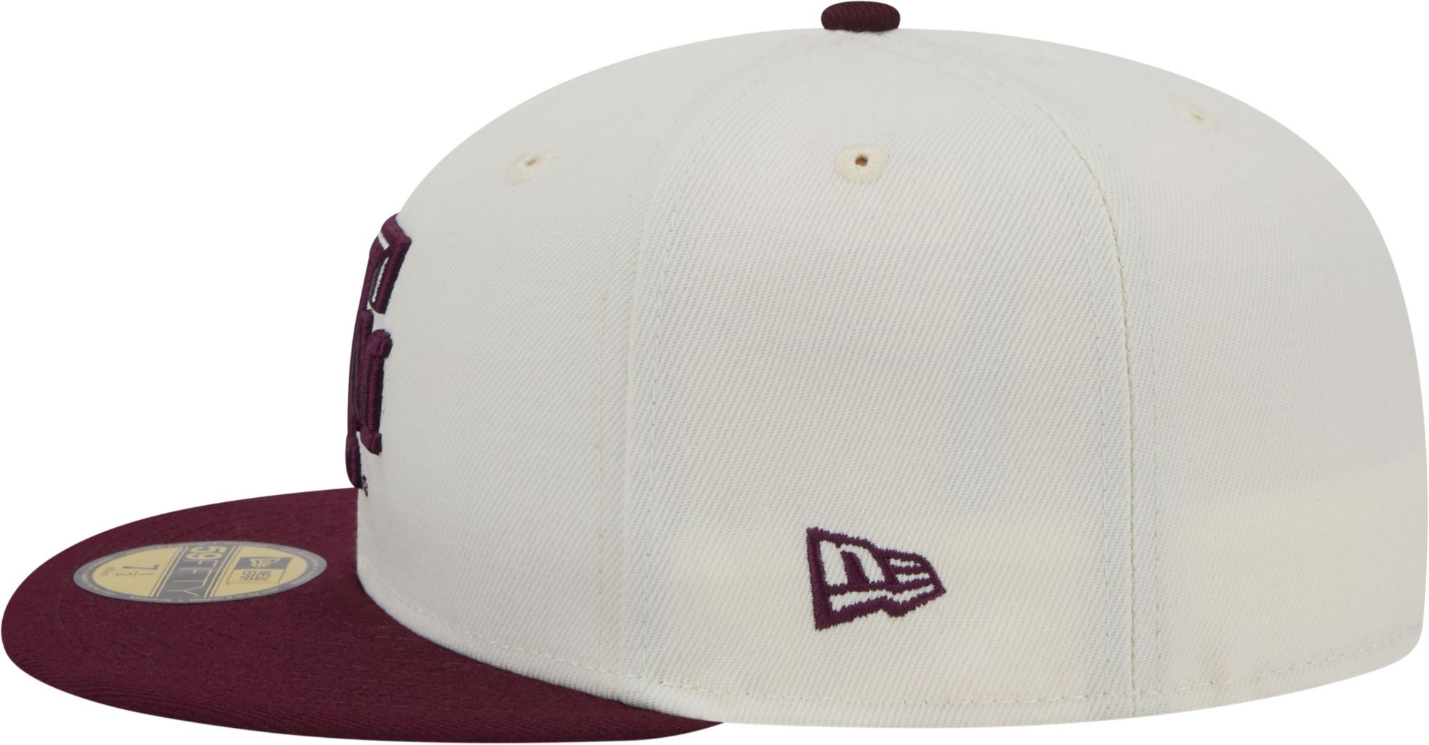 New Era Men's Texas A&M Aggies White 59Fifty Fitted Hat product image