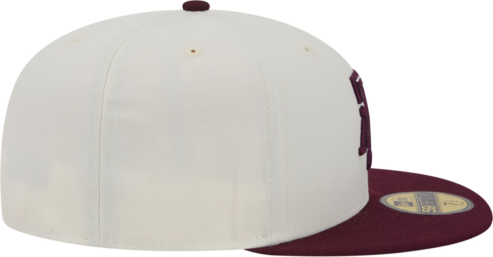 New Era Men's Texas A&M Aggies White 59Fifty Fitted Hat product image