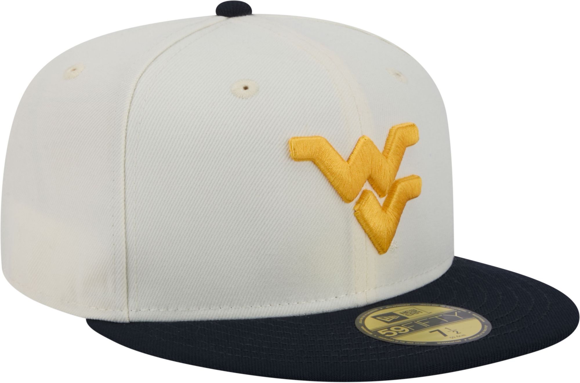 New Era Men's West Virginia Mountaineers 59Fifty Fitted Hat