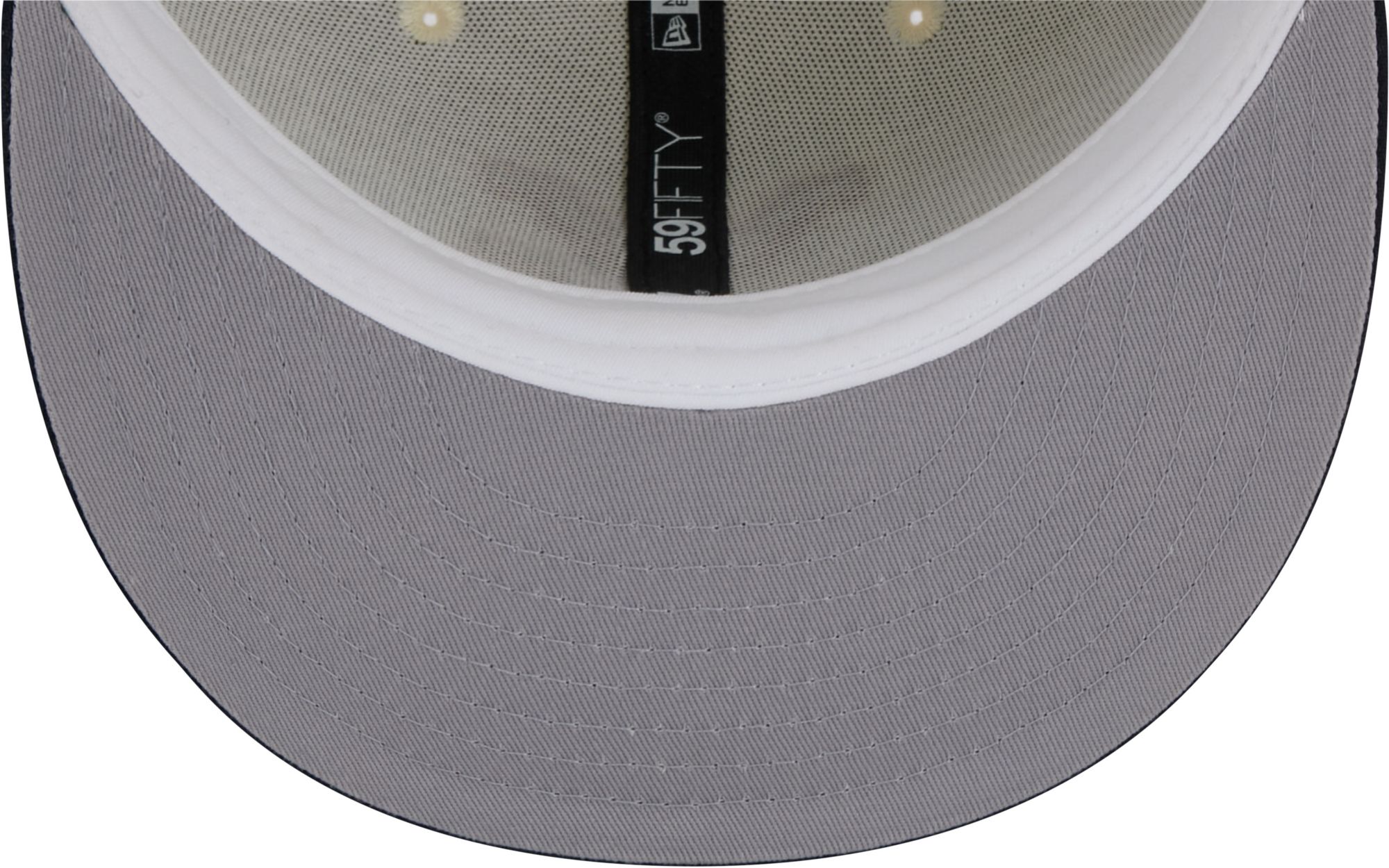 New Era Men's West Virginia Mountaineers White 59Fifty Fitted Hat product image