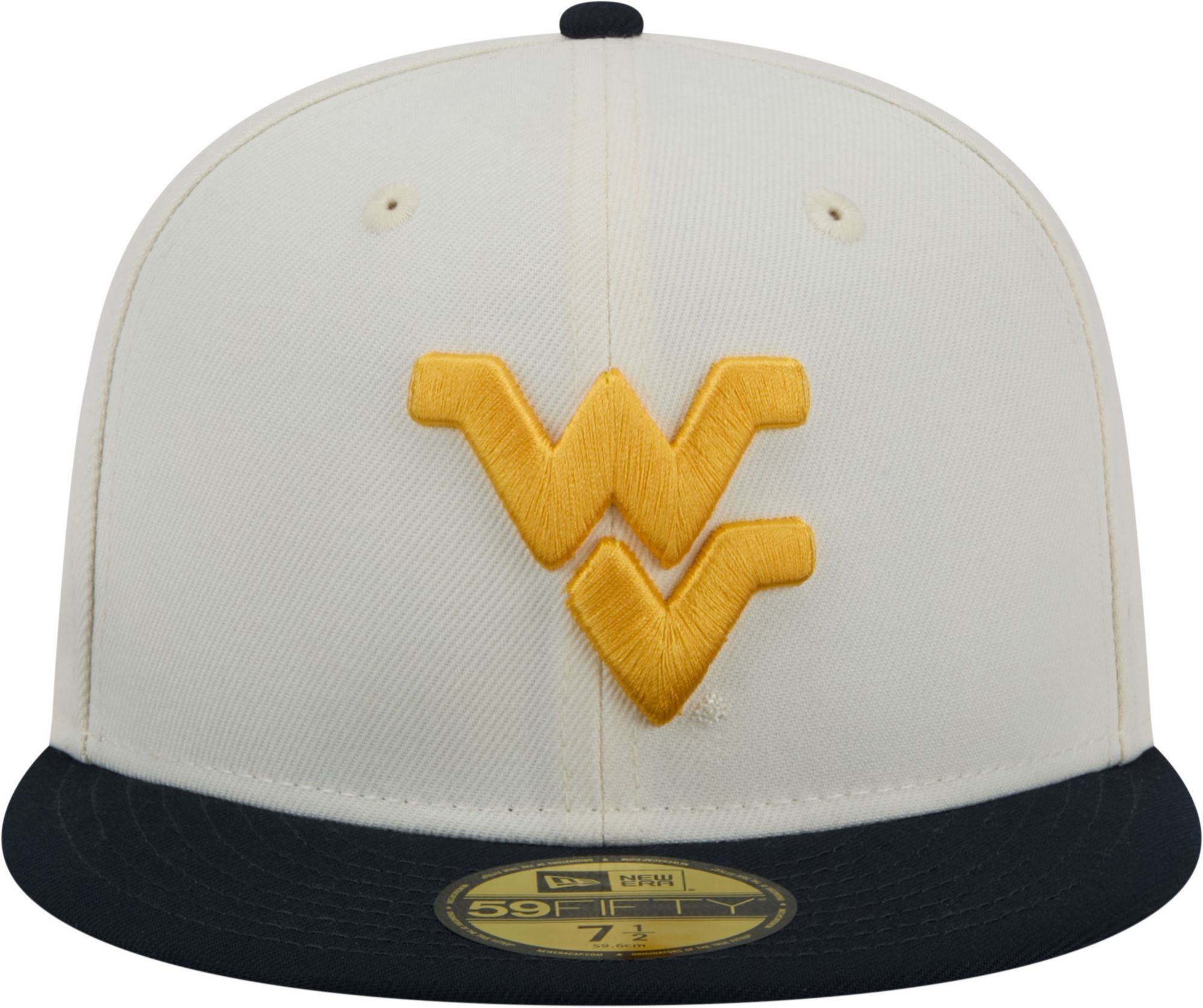 New Era Men's West Virginia Mountaineers 59Fifty Fitted Hat