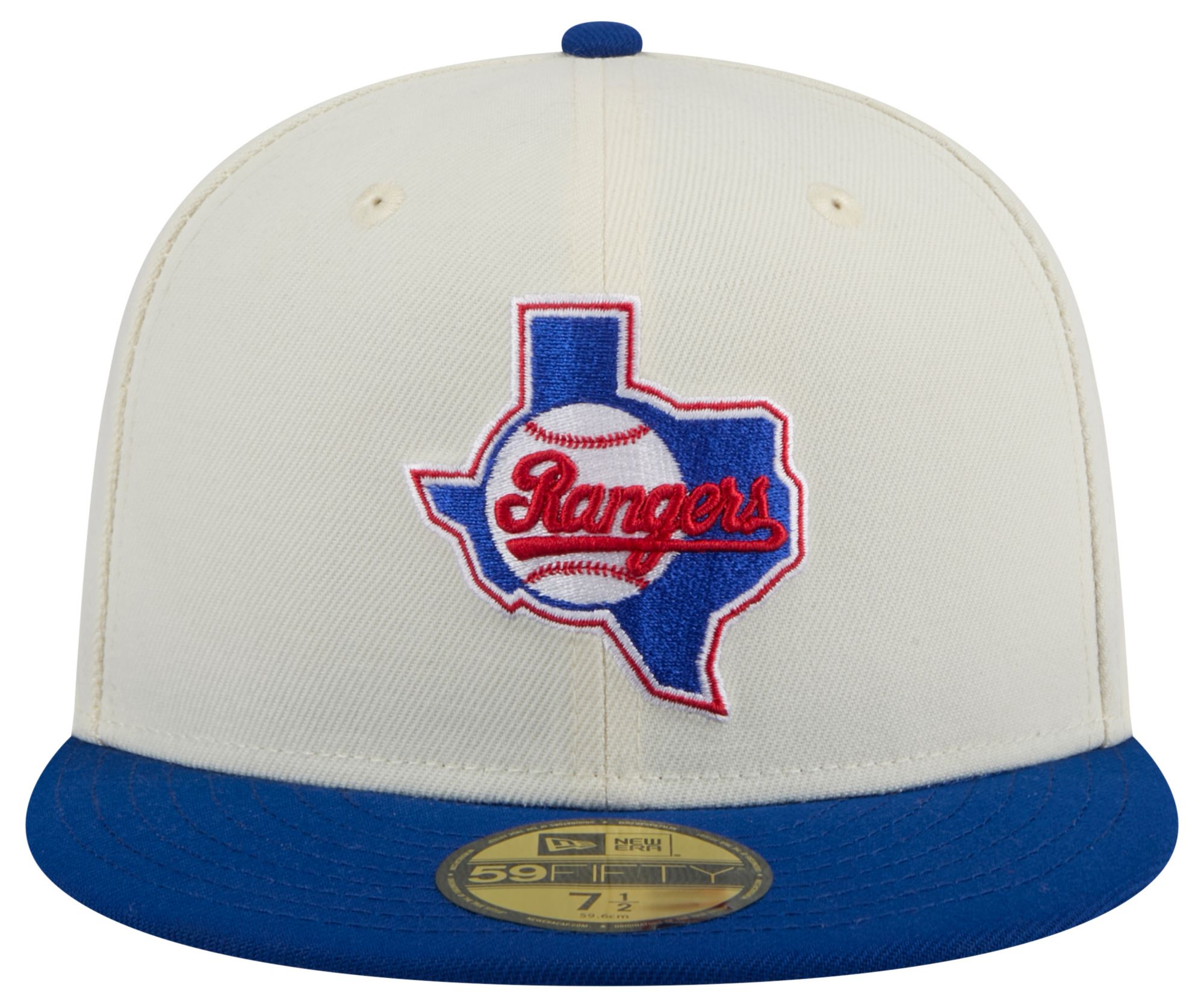 New Era Adult Texas Rangers Blue Cooperstown Evergreen 59Fifty Fitted Hat product image