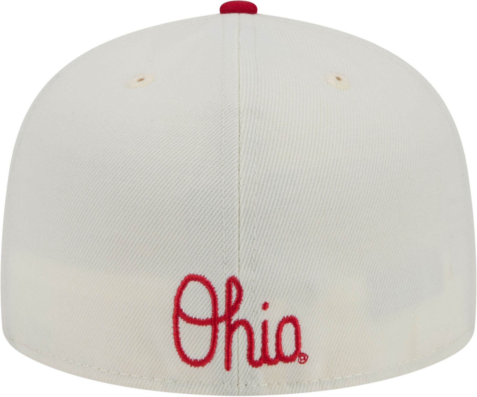 New Era Men's Ohio State Buckeyes White 59Fifty Fitted Hat product image