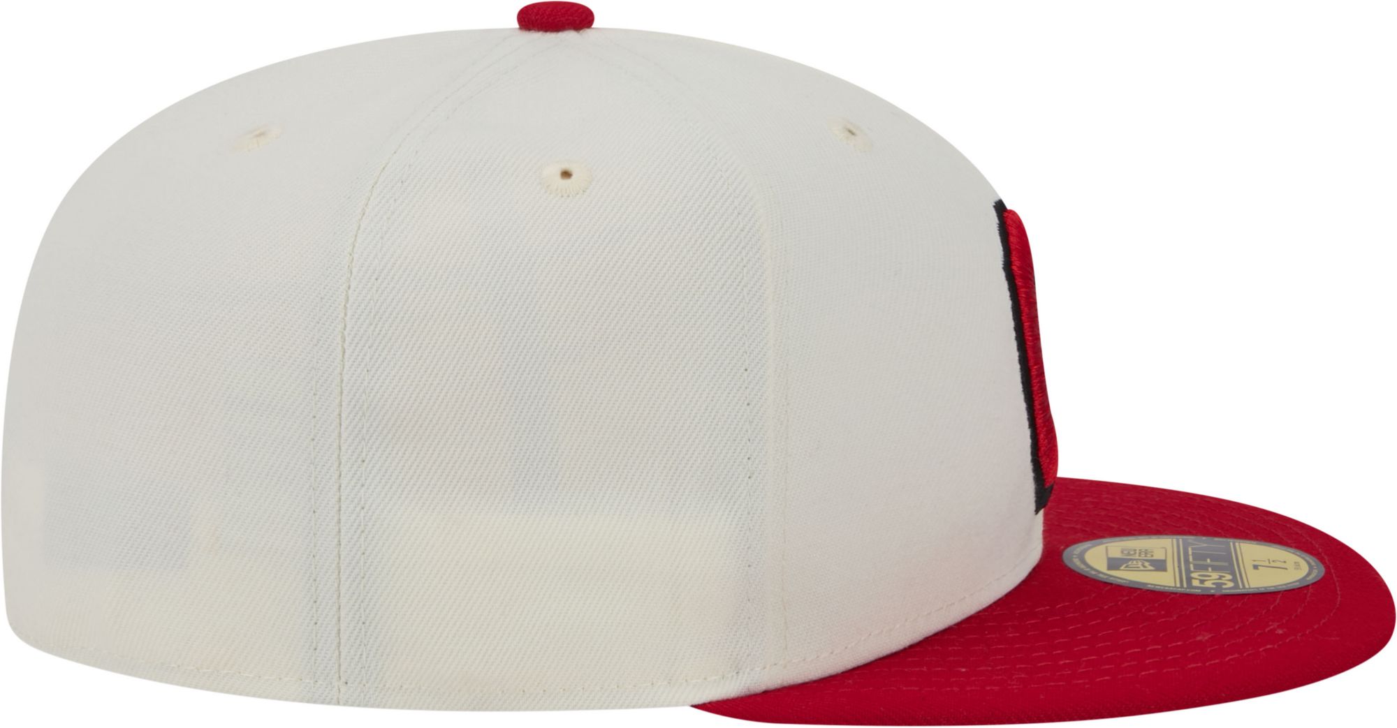 New Era Men's Ohio State Buckeyes White 59Fifty Fitted Hat product image